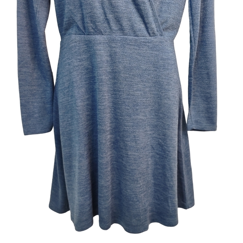 Candie's Women's Blue V-Neck Knit Dress Size M NWT - Picture 5 of 9